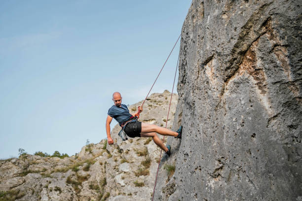 rock climbing