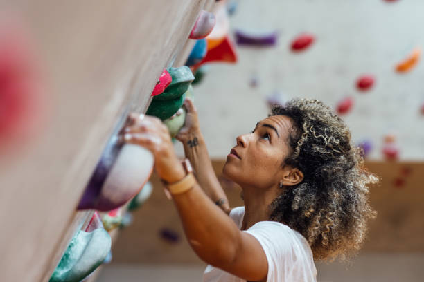 rock climbing